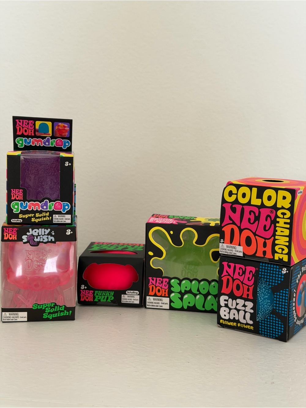 Needoh Squishy Bundle (Set of 6)